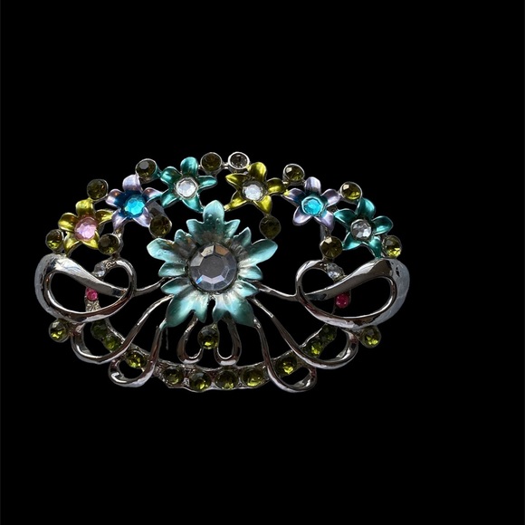 Belt Buckle with Rhinestone - Picture 2 of 10